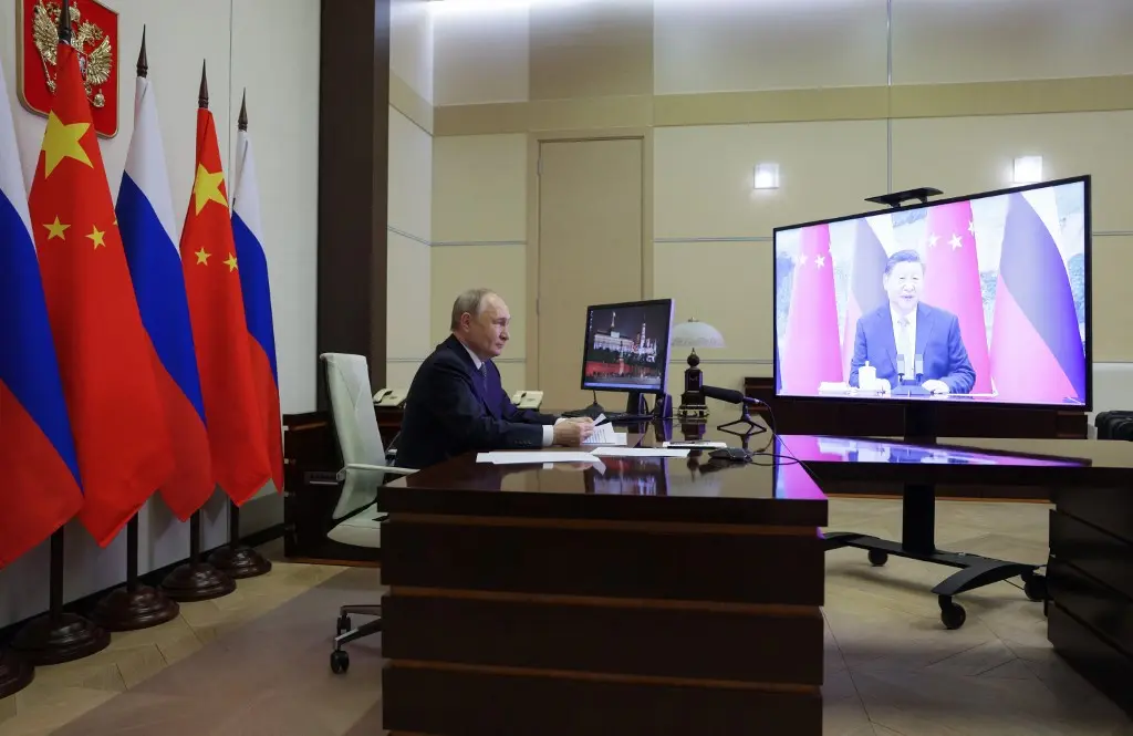 Xi, Putin Hold Video Call: Chinese State Media