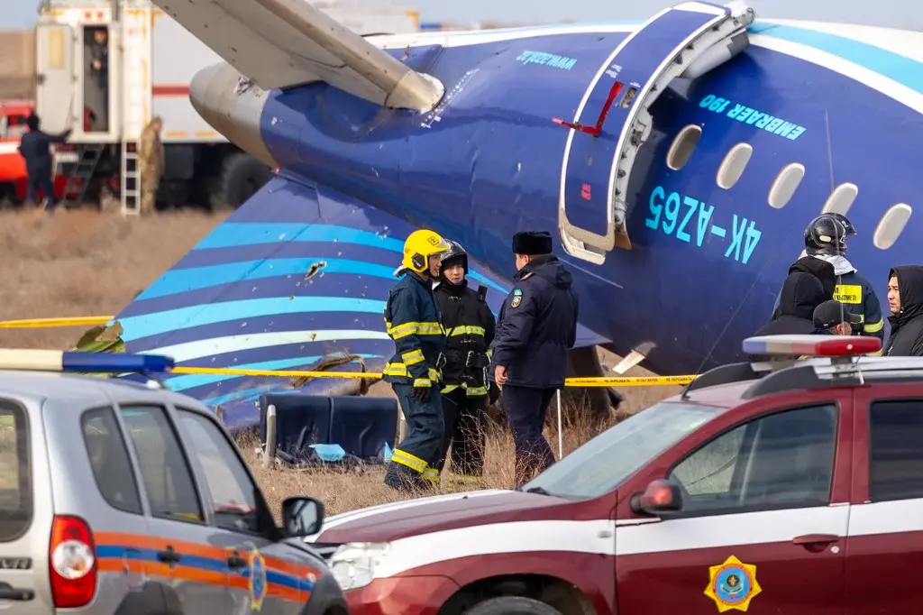 ‘Loud explosion’: survivor recounts Azerbaijan Airlines crash