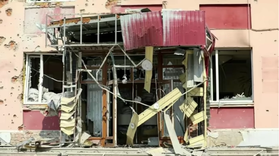Russian Bomb Flattens Kursk Nursing Home Killing Own Citizens