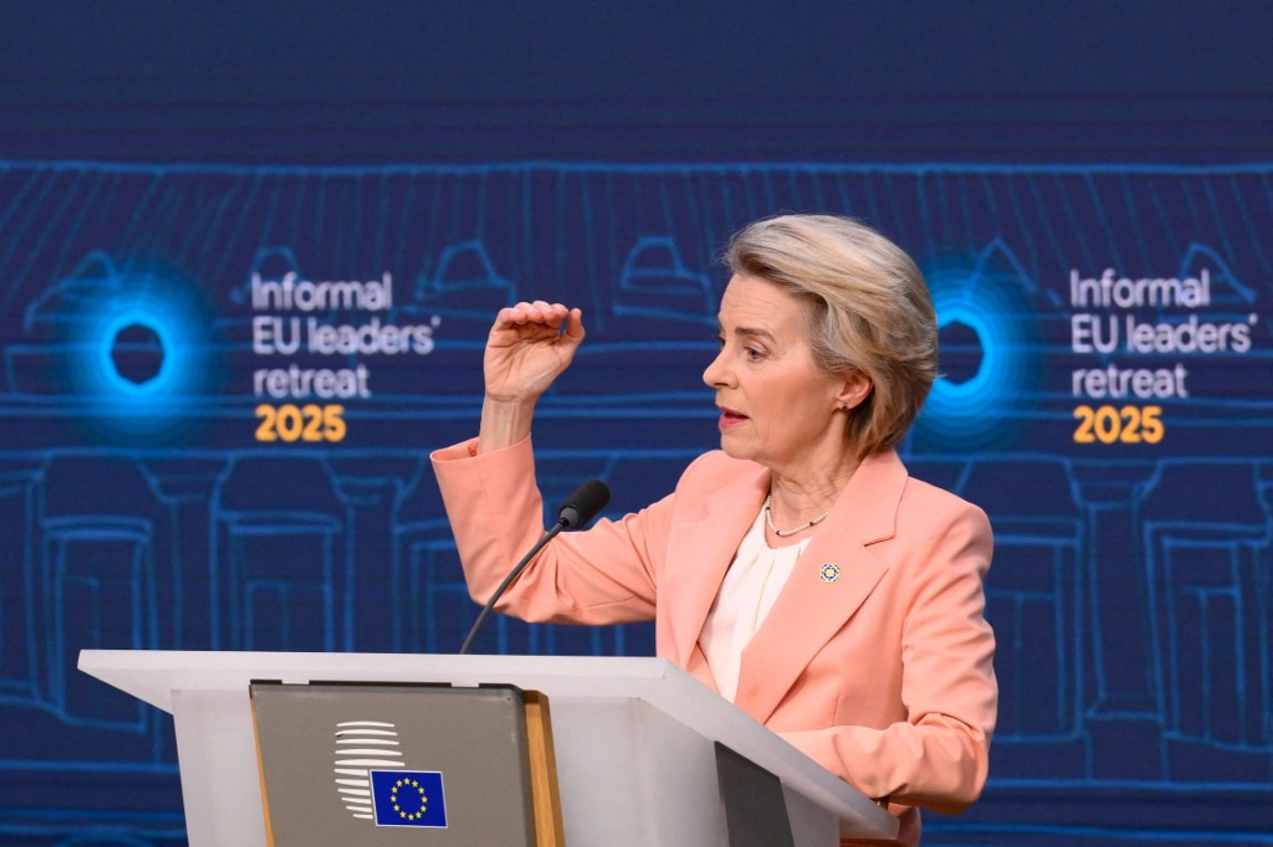 EU Must Act in ‘Own Interest’ in Cut-Throat World: Von Der Leyen