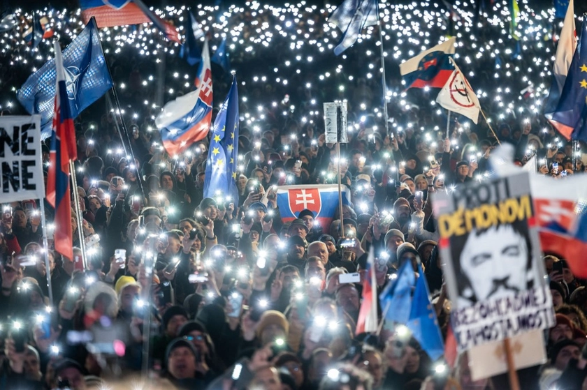 More Protests in Slovakia Against PM’s pro-Russian Shift