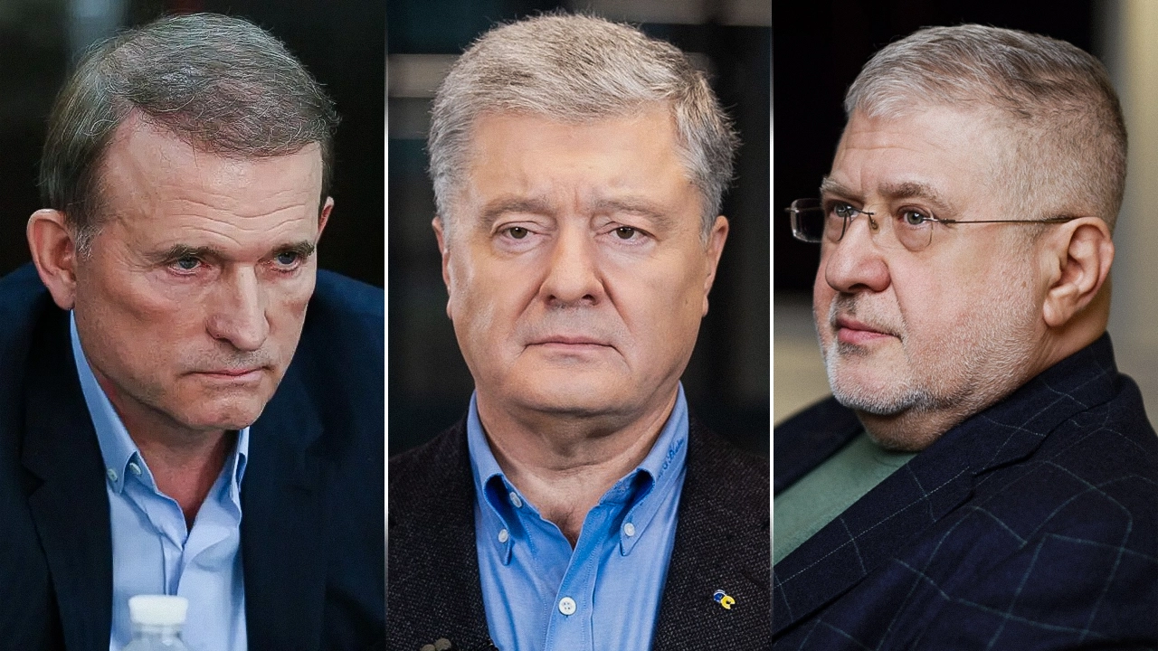 Zelensky Slaps Lifetime Sanctions on Poroshenko, Kolomoisky, Medvedchuk