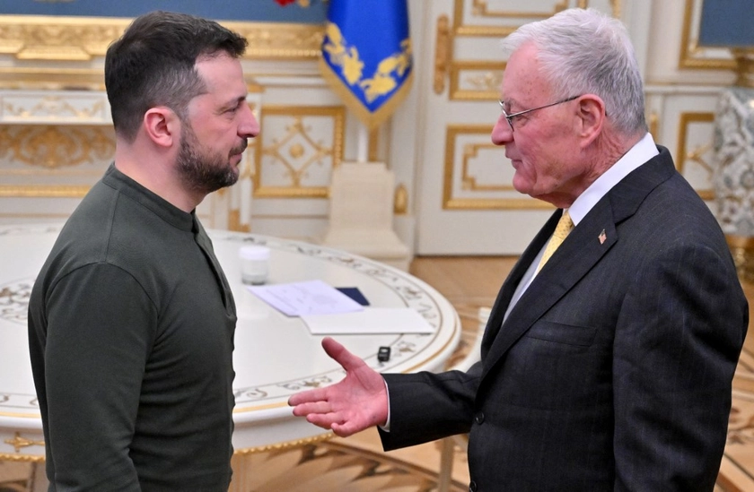 Kellogg Hails ‘Positive’ Discussions With ‘Courageous’ Zelensky