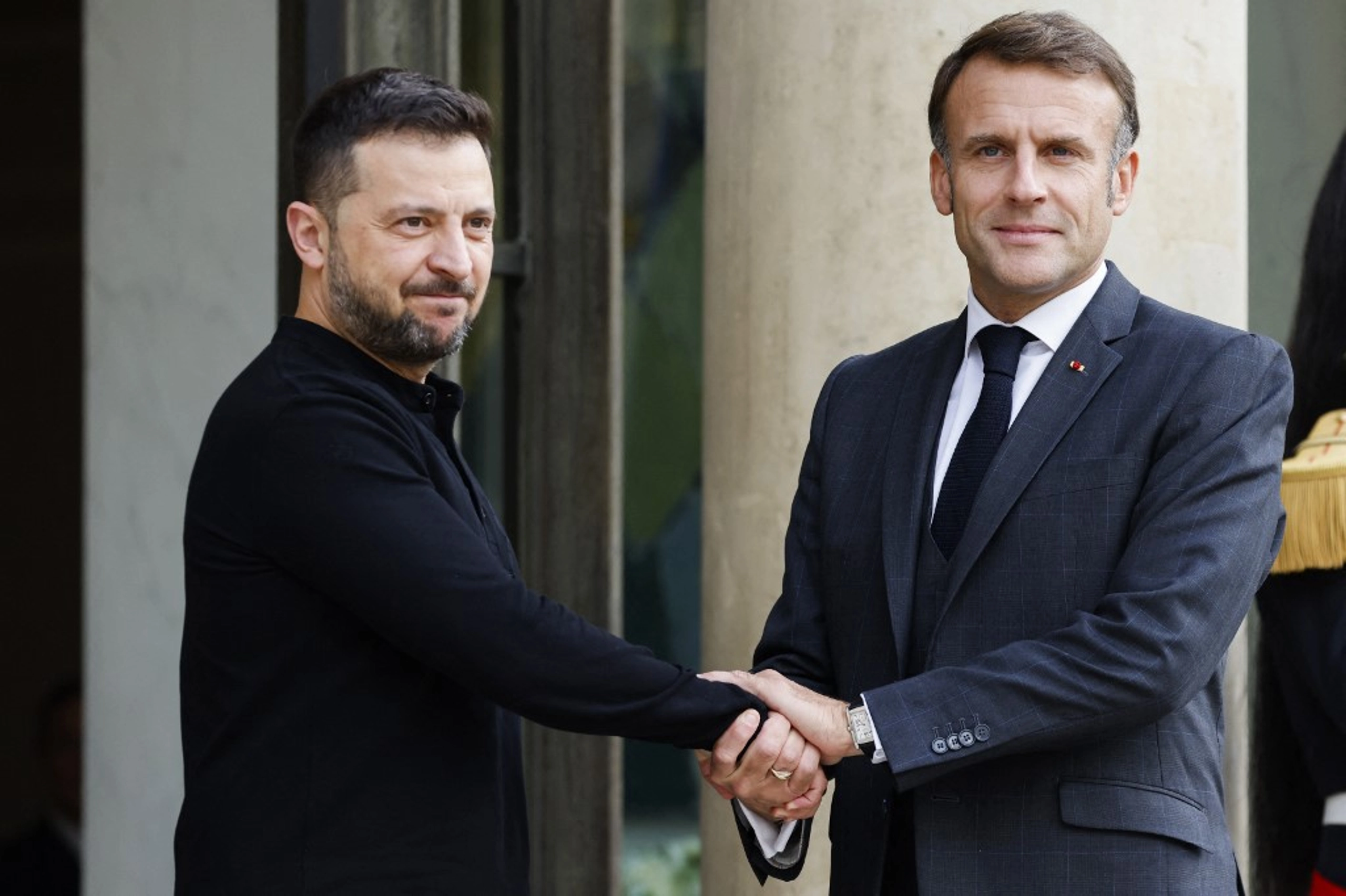 Macron - Supporting Ukraine, Strengthen European Security