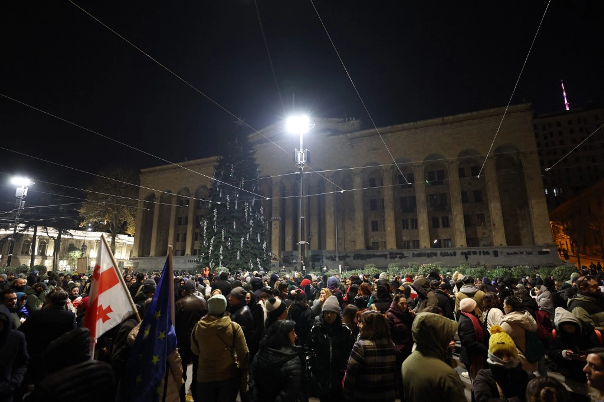 “Героям Слава!” звучить навіть під час мітингів у Грузії на День пам’яті героїв Небесної сотні