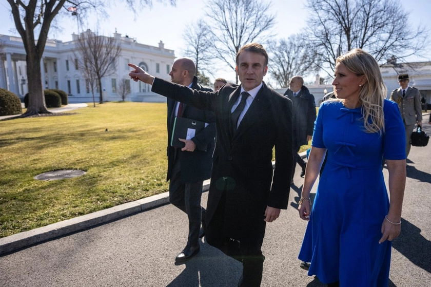 Trump Meets Macron in ‘Very Friendly’ Meeting, Says US-Russia Economic Ties Growing