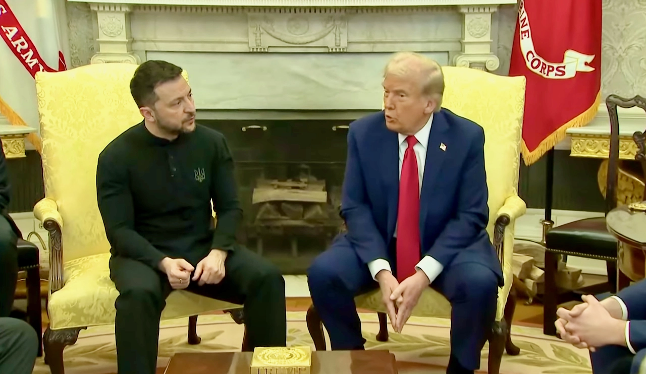 Zelensky and Trump Oval Office Meeting Erupts Into Argument on Live TV