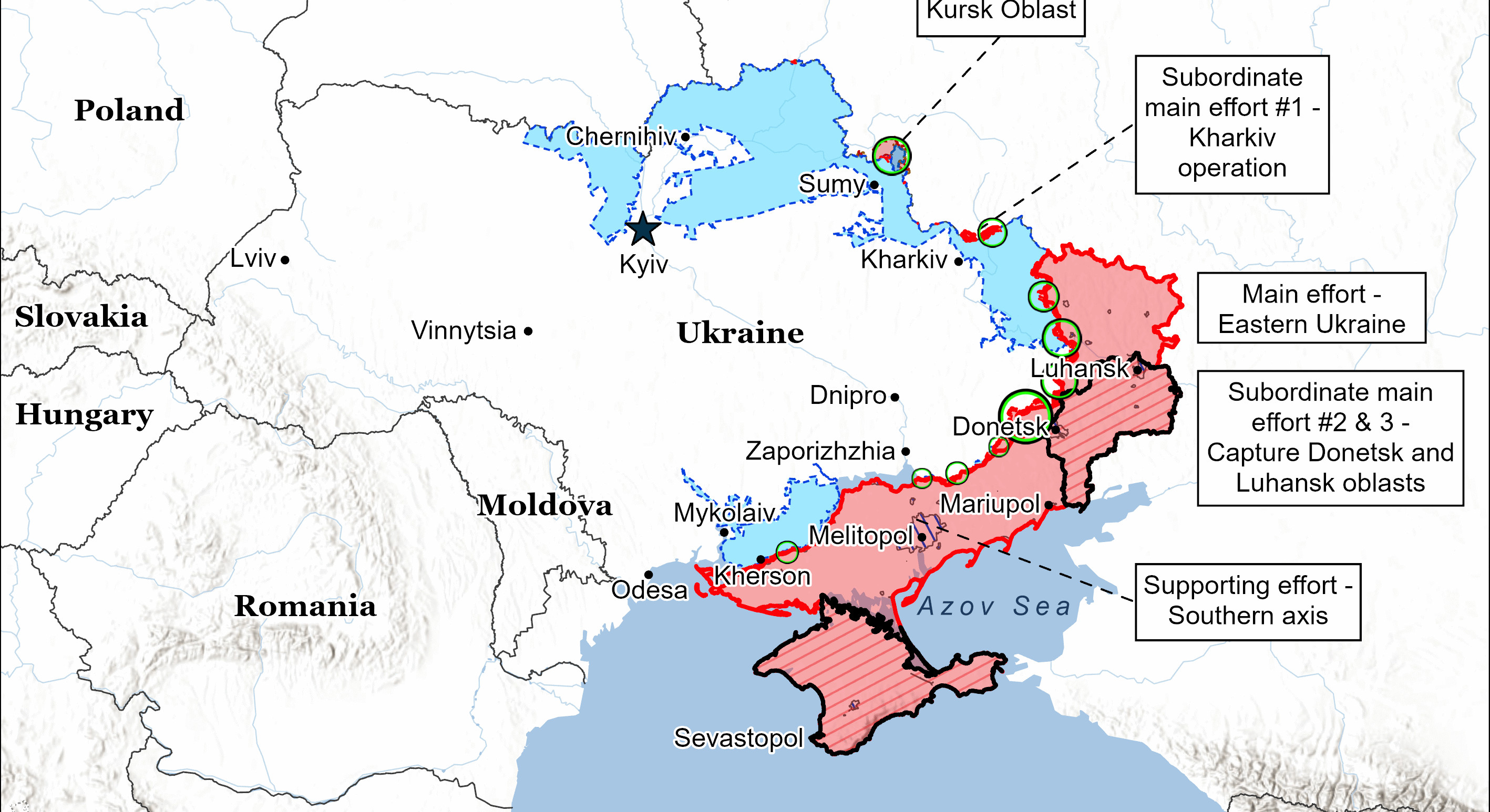 ISW Russian Offensive Campaign Assessment, Map and Update, March 1, 2025