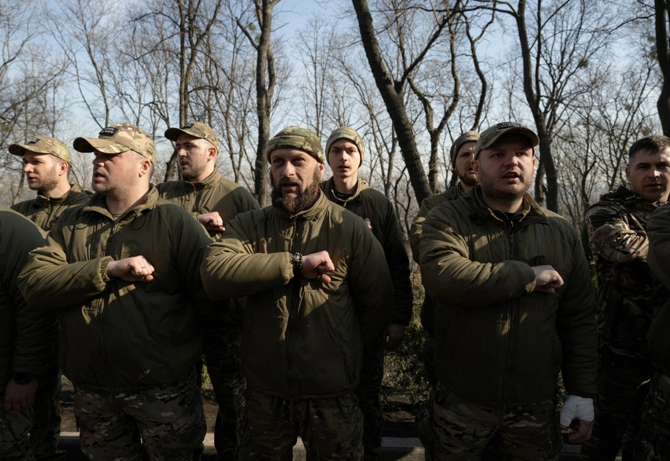 Ukraine’s Recent Recruits Believe ‘Peace Won’t Come Quickly’