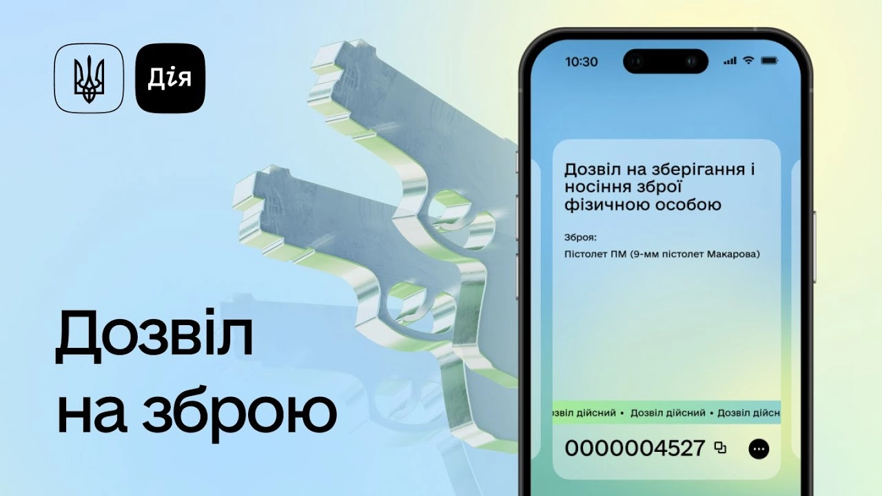 Українці згенерували понад 90 тис. дозволів на зброю за перші 8 годин