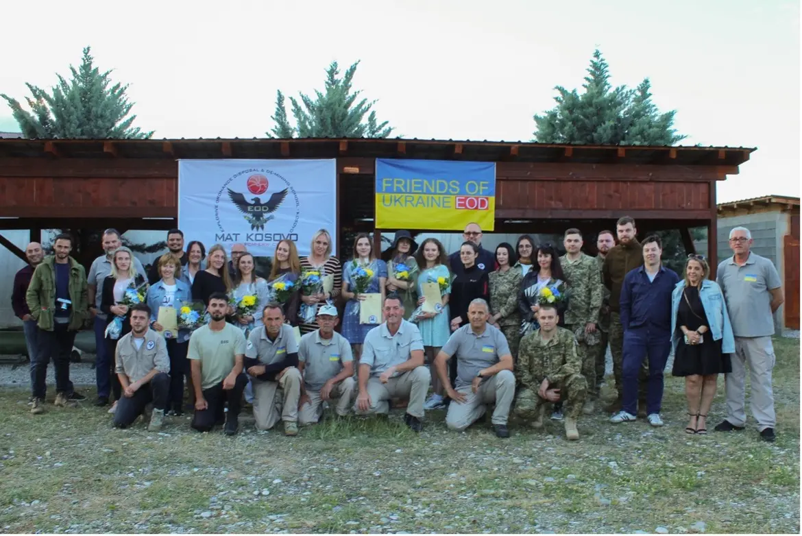 Mine Action Support for Ukraine’s Heroes - PCM and MAT Kosovo