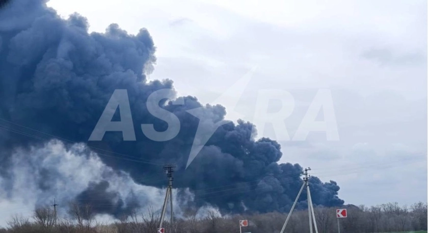 ‘It No Longer Exists’: Massive Fire Wipes Out Oil Depot in Russia’s Krasnodar Region After Drone Attack