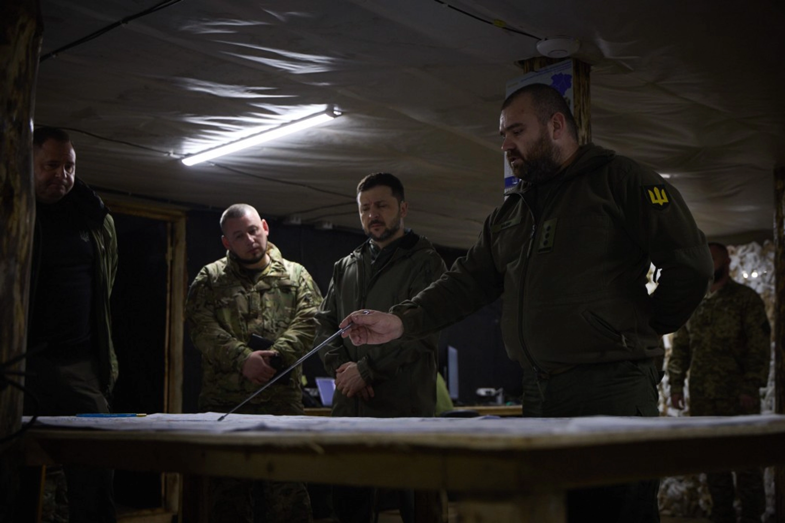 Zelensky Visits Troops Defending Embattled Eastern City of Pokrovsk