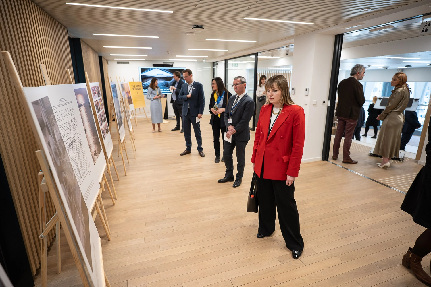 Kernel held «The Path Of Grain» Photo Exhibition at European Parliament