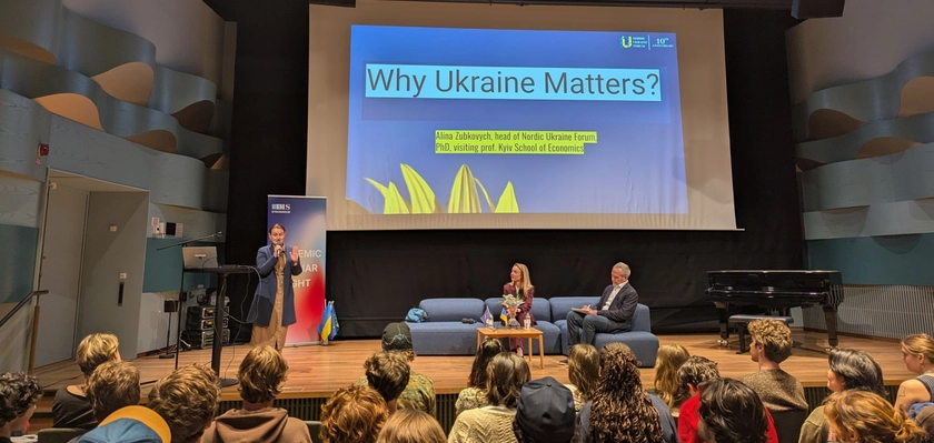 Українська діаспора провела семінар “Чому Україна важлива” для студентів Швеції