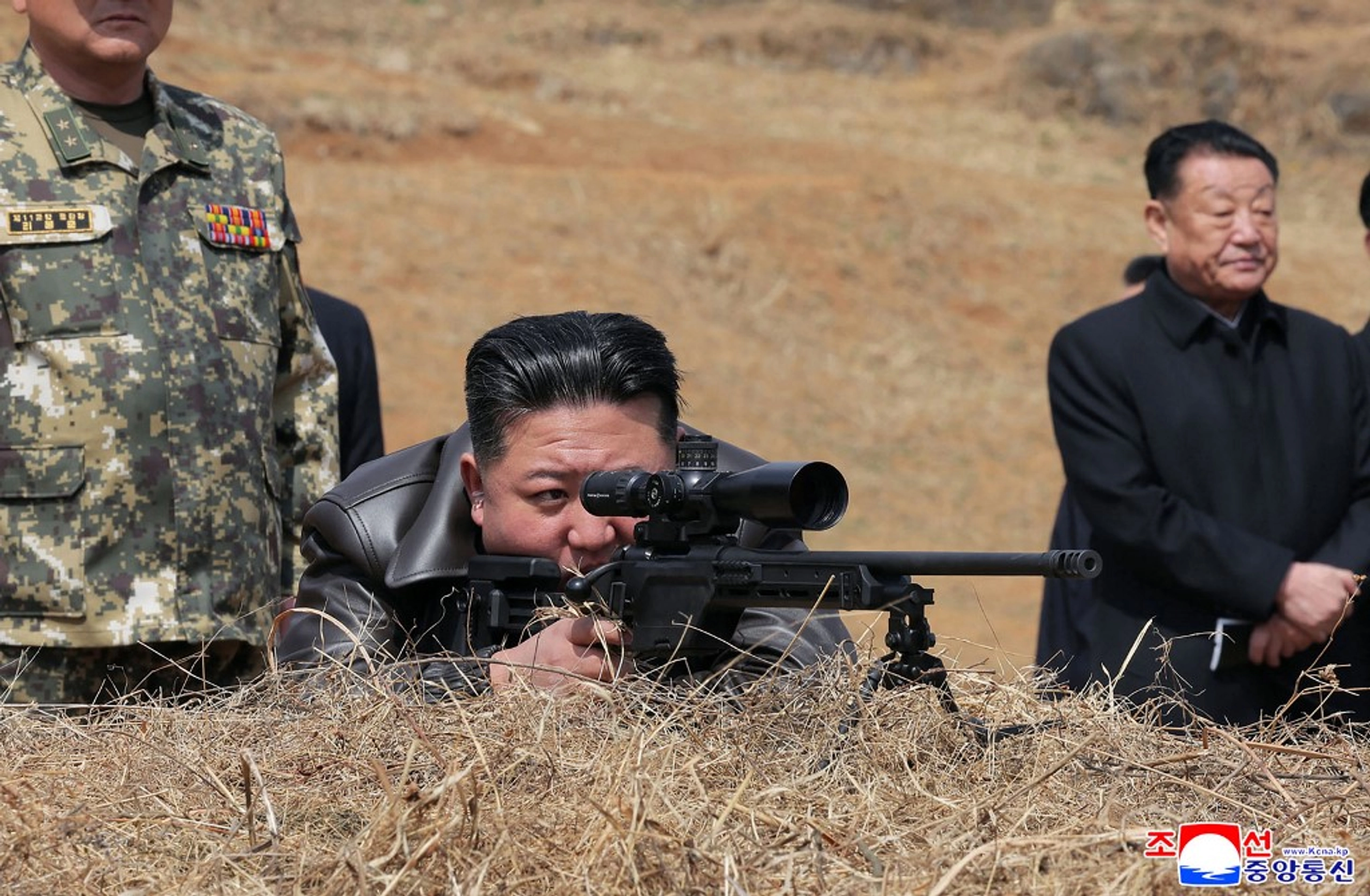 North Korea’s Kim Fires New Sniper Rifle ‘Developed in Our Own Way’