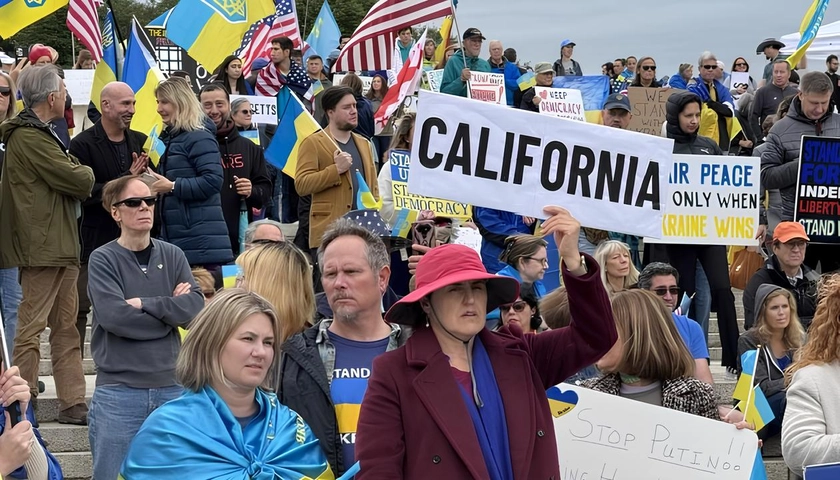 Large-Scale Rally in Support of Ukraine Held in DC