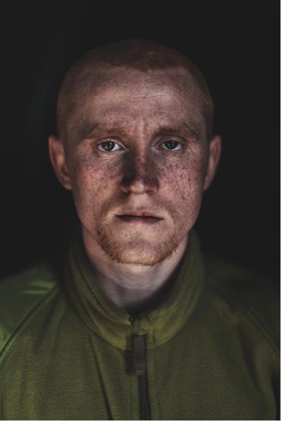 Infantryman during a break from combat, 24th Mechanized Brigade “King Daniel of Galicia.”