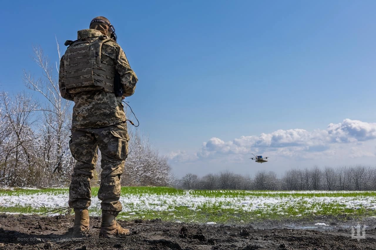 Drone operator, 60th Mechanized Brigade.