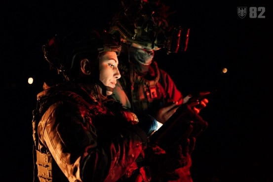 Drone operators, 82nd Air Assault Brigade, image from recruiting materials.
