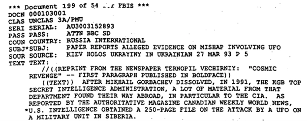 Did Soviet Soldiers Turn to Stone in Alien Encounters, According to CIA?