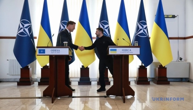 Президент України та генсек НАТО зустрілися в Одесі для обговорення допомоги та миру