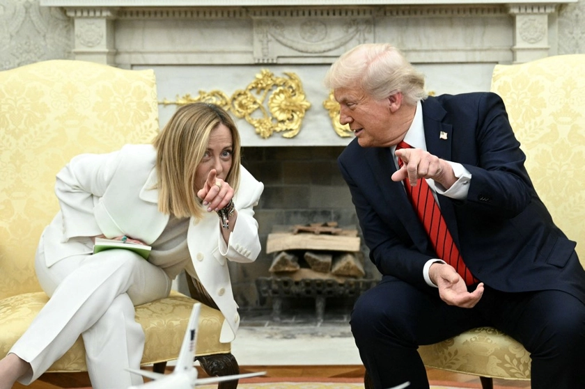 ‘Not a Big Fan’ – Trump Swipes at Zelensky During Talks With Italian Leader
