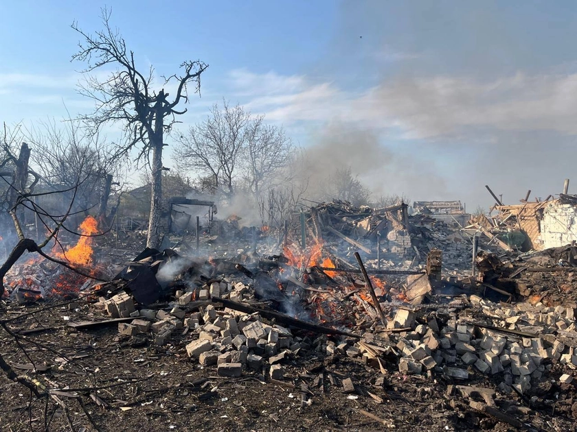 Окупанти масовано обстріляли Куп’янськ КАБами