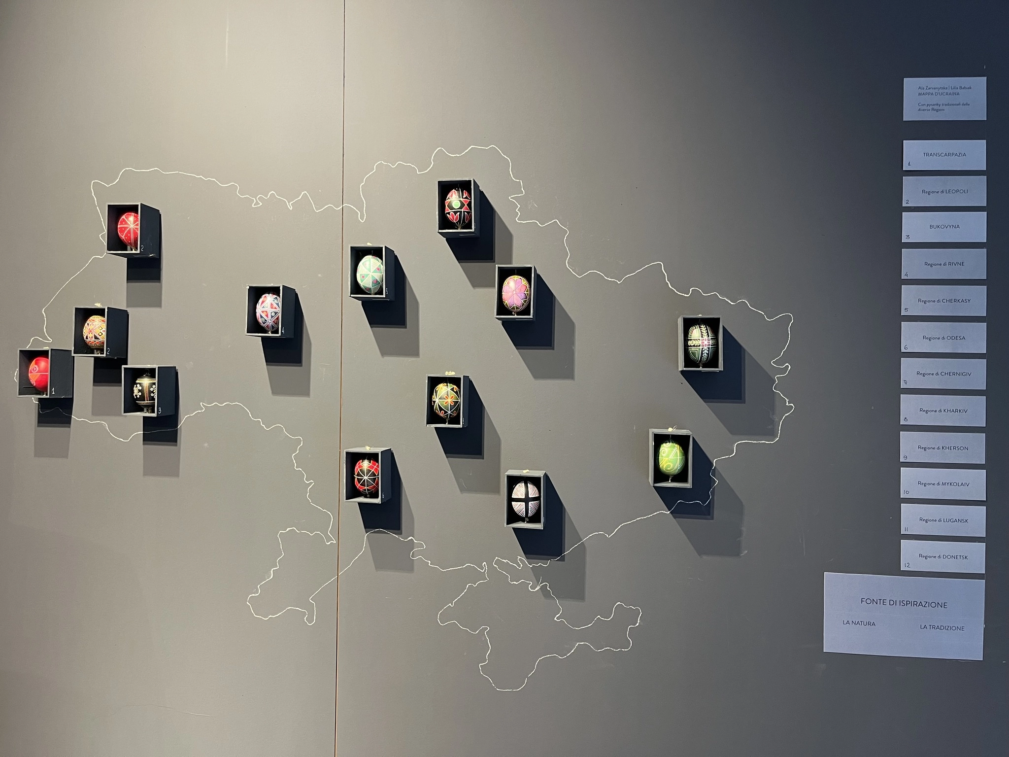 Exhibition of Ukrainian Easter Eggs Opens in Rome