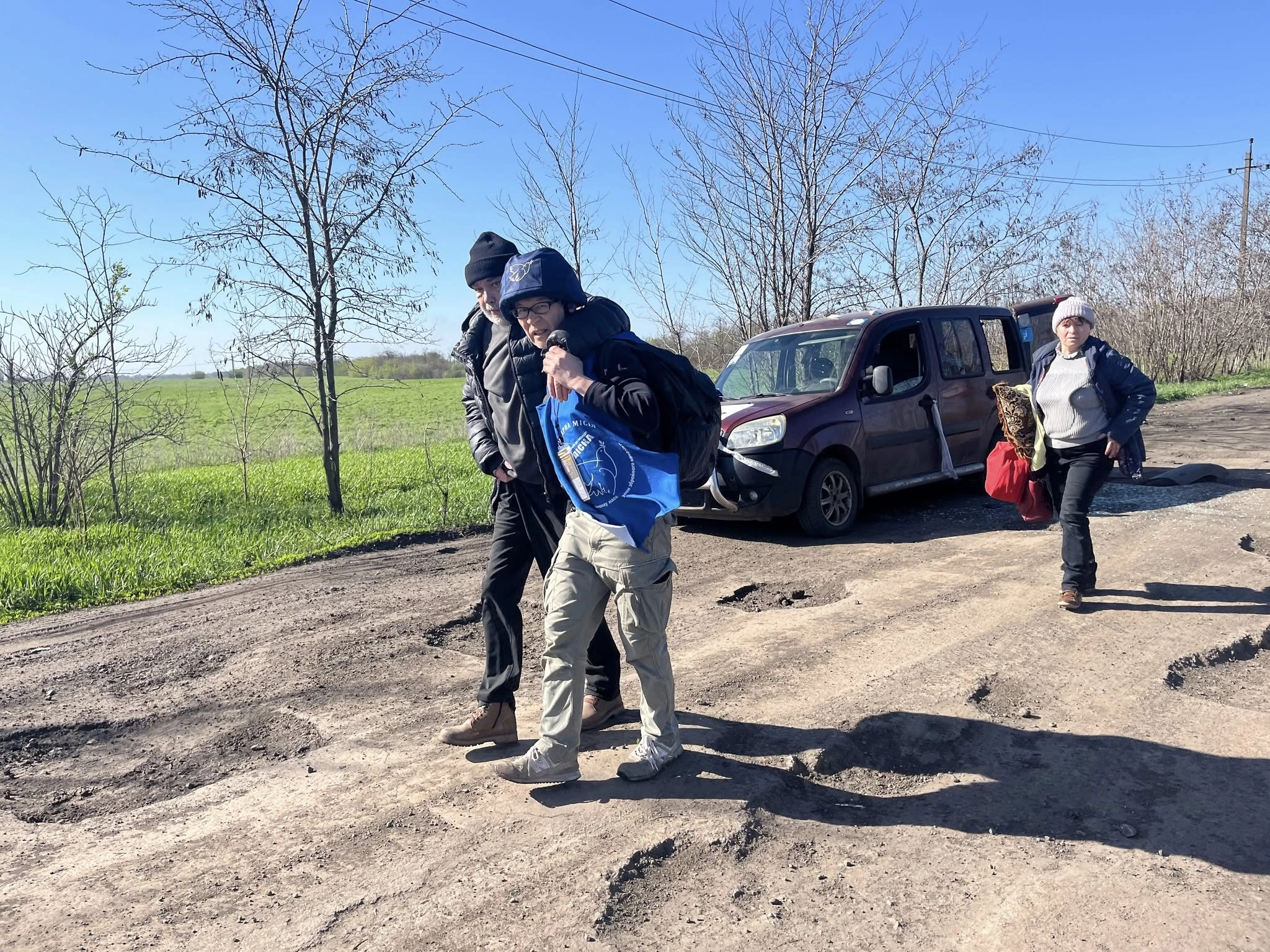 Війська РФ атакували евакуаційне авто на Донеччині