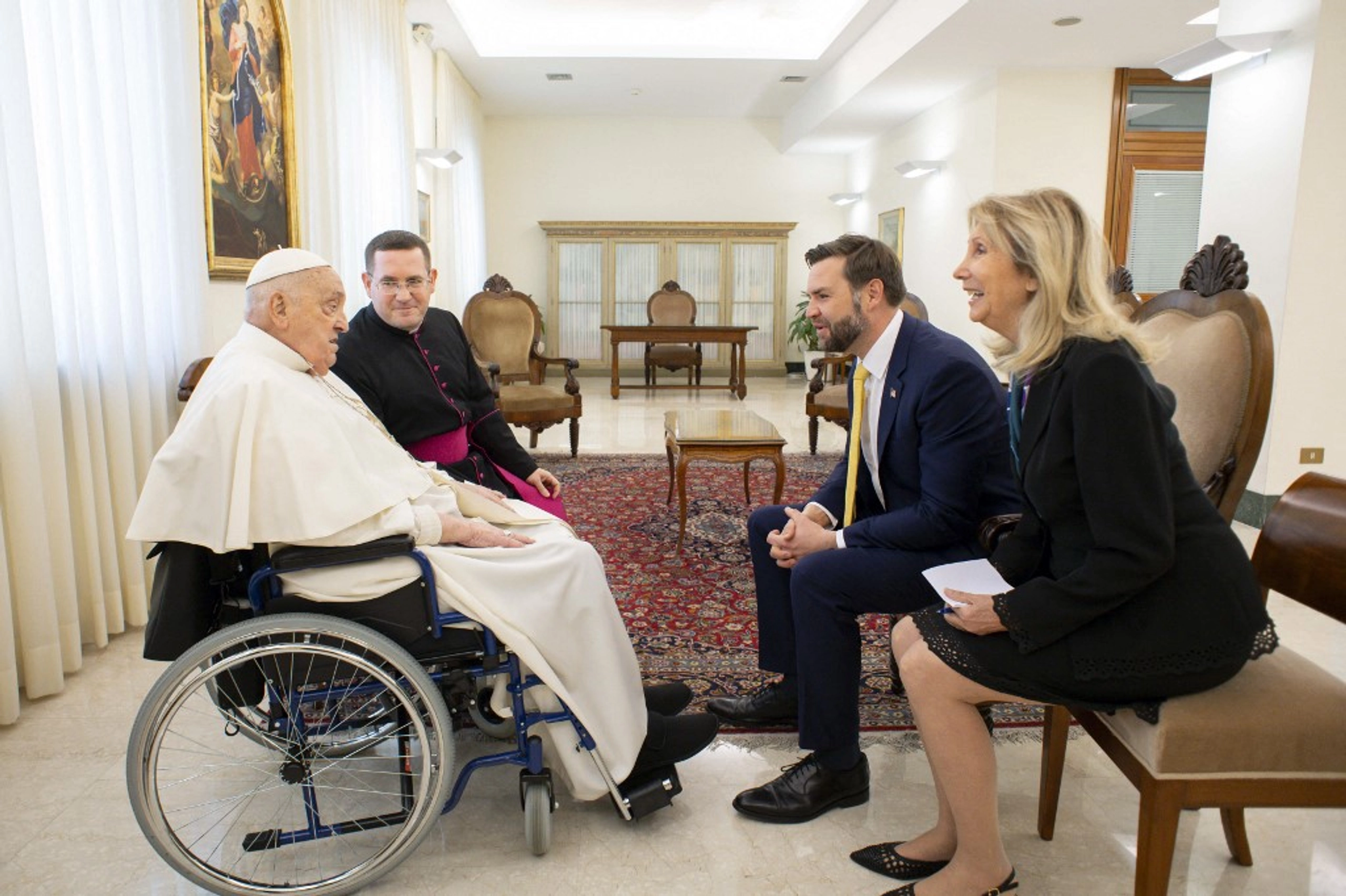 ‘Sowing the Seeds of Death’ – Vance Granted a Few Minutes With the Pope