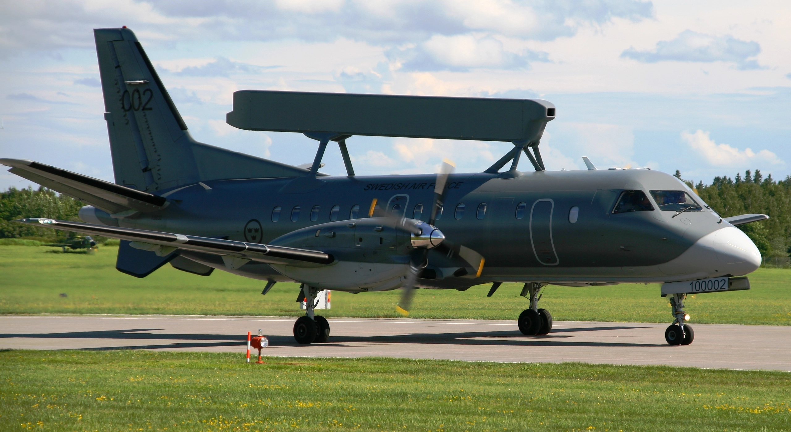 Saab ‘Eye-in-the-Sky’ Radar Plane Flies First Probable Mission for Ukrainian Air Force