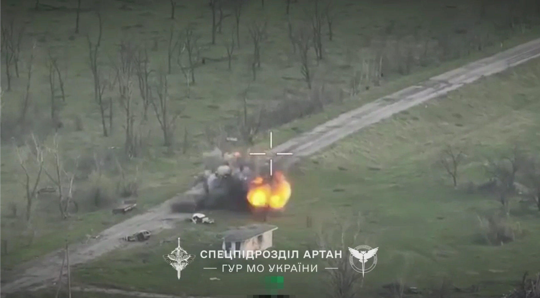 Епічне відео: ГУР нищить бронетехніку росіян під час їхнього наступу на Півдні
