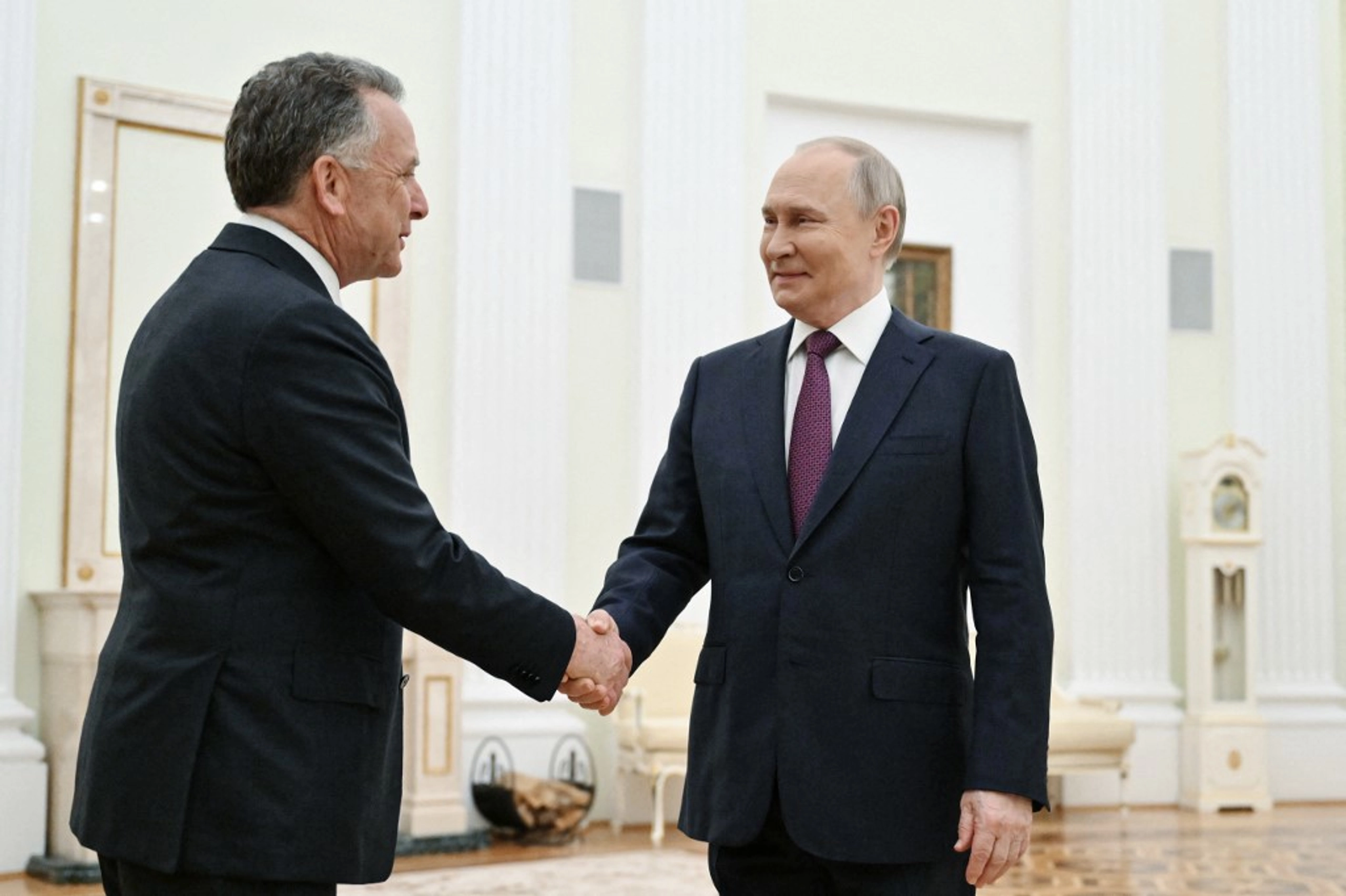 US Envoy Meets Putin in Russia for Ukraine Ceasefire Talks