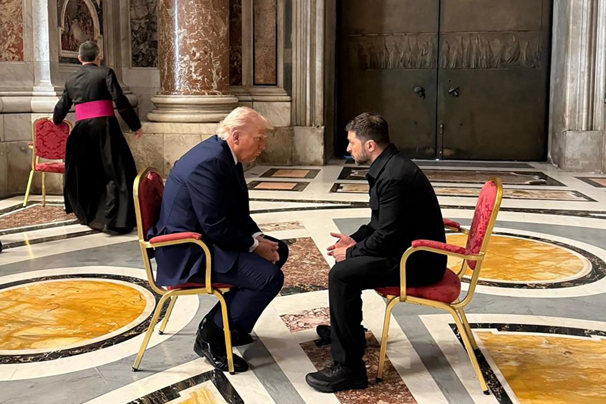 Zelensky Comments on His Meeting With Trump