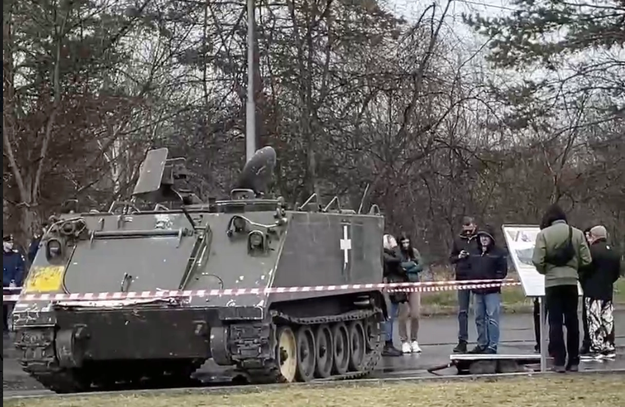 Boy Killed by Falling Ramp on Captured Ukrainian Vehicle at Russian War Exhibit