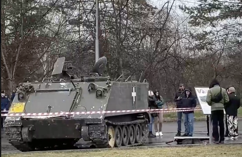 Boy Killed by Falling Ramp on Captured Ukrainian Vehicle at Russian War Exhibit