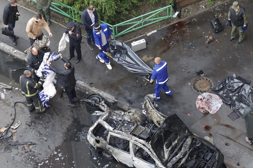 Russia Arrests Suspect after Car Bomb Kills General