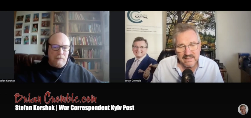 Brian Crombie Radio Hour: Update on the War in Ukraine With Stefan Korshak