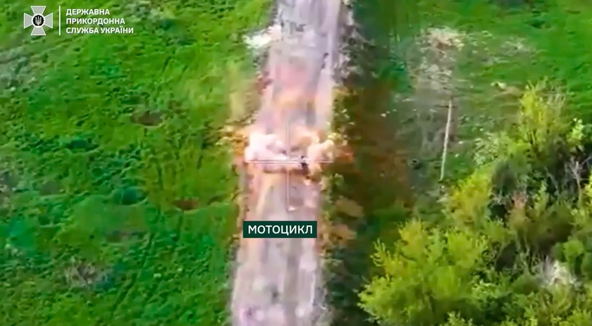 ‘Burned on the Move’ – Russian Biker Assault Crushed by Ukrainian Drones, New Tactics Spotted in Donetsk