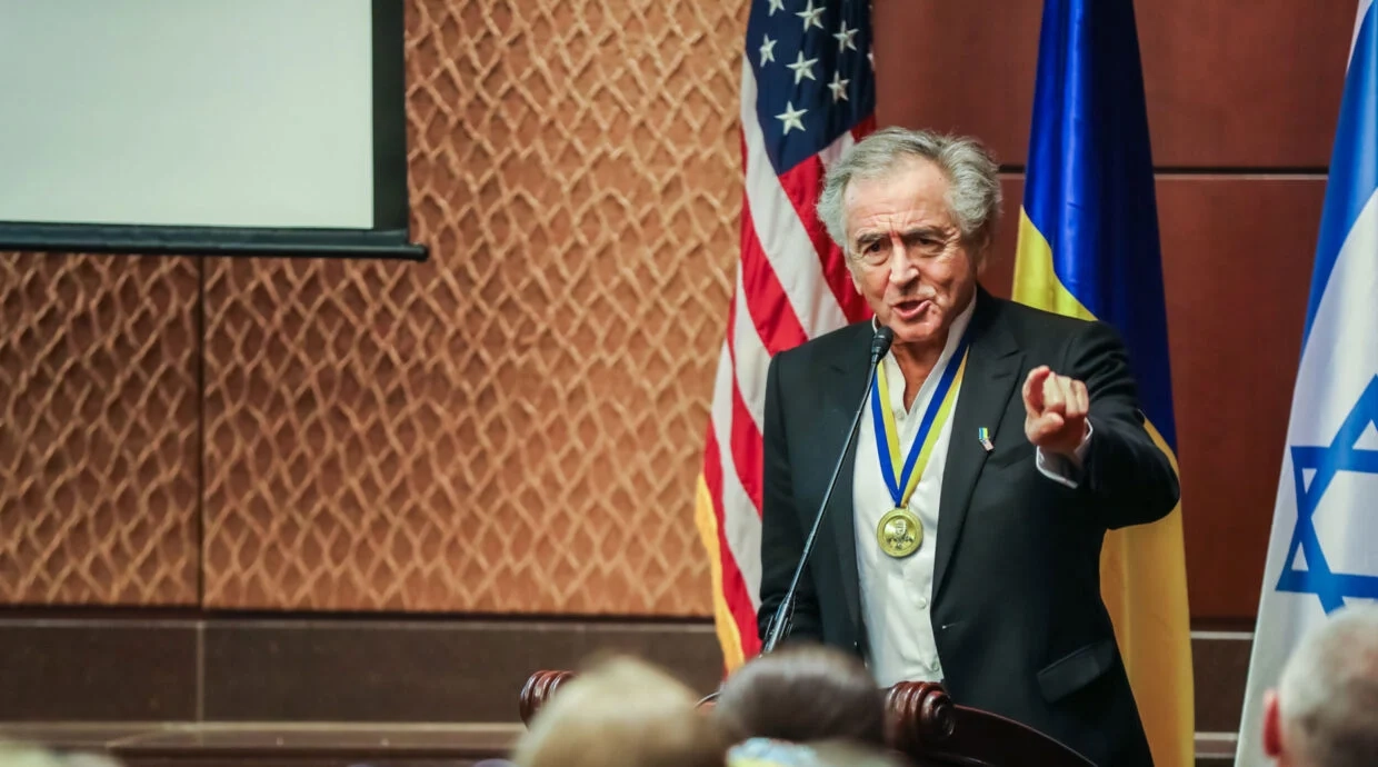 Бернар-Анрі Леві, лауреат премії Андрія Шептицького 2025 року. Фото: Мо Брушаки
