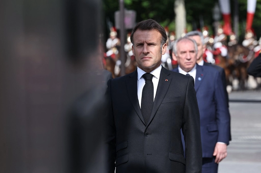Macron Says ‘Specter of War Has Returned’