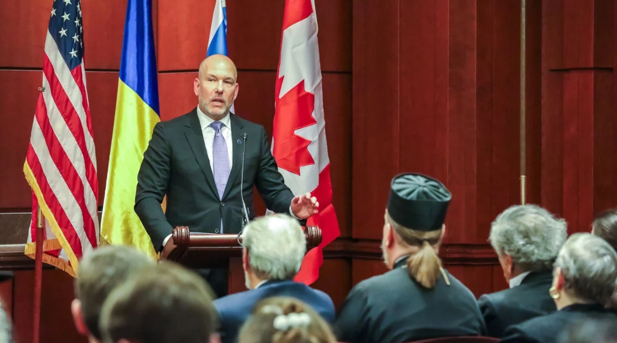 Павло Грод, президент Всеукраїнського світового конгресу. Фото: Мо Брушаки