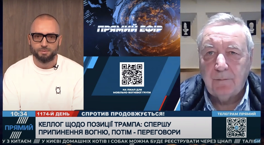 Богдан Нагайло в етері “Прямого” про динаміку участі США у припиненні війни