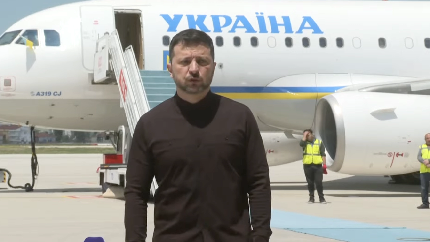 Зеленський прибув на зустріч з Ердоганом напередодні переговорів у Стамбулі