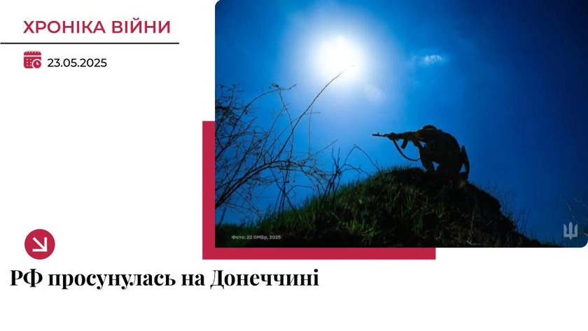 Хроніка війни в Україні. 23 травня: РФ просунулась на кількох головних напрямках