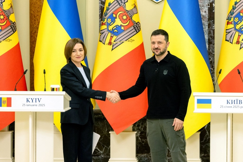Zelensky Thanks Moldovan PM Maia Sandu for Continued Support, Invites to Summit