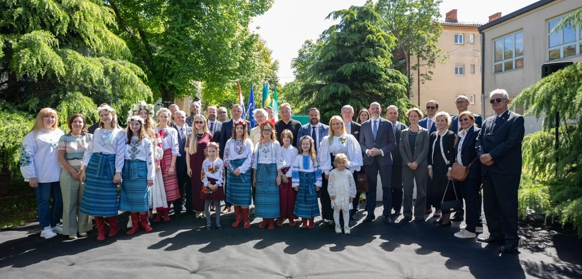 У хорватському місті Пула відкрили парк на честь України