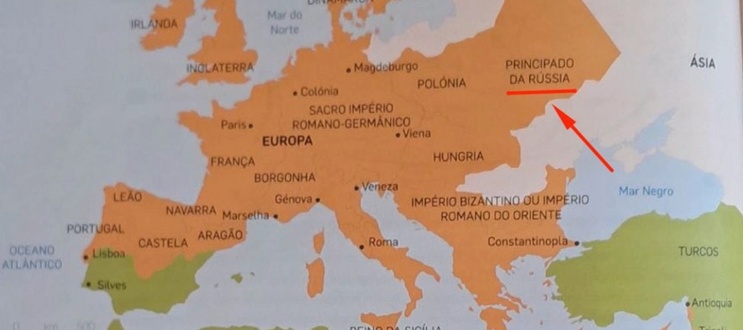 Українці Португалії закликали виправити шкільний підручник, де Крим — російський