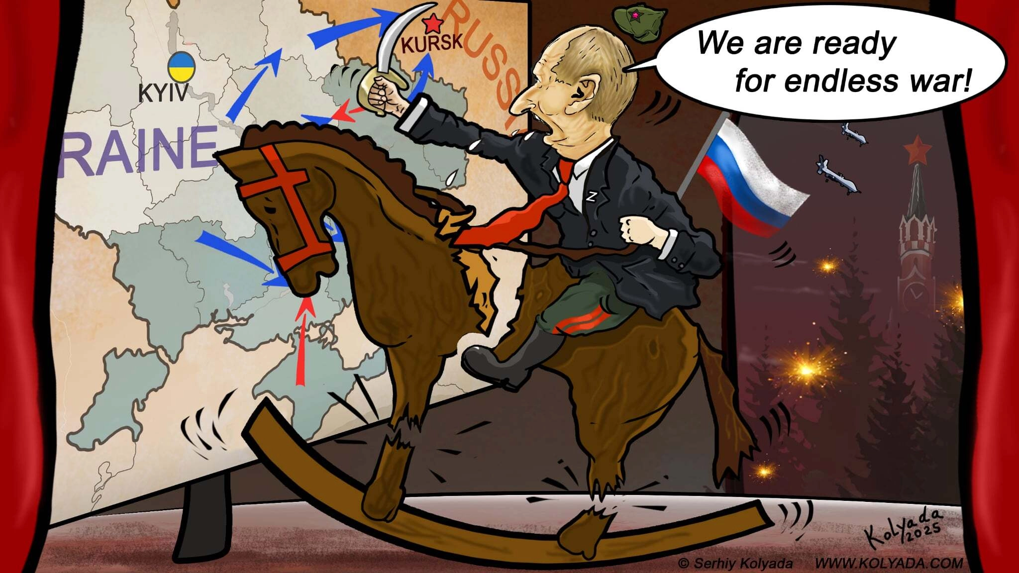 Serhiy Kolyada on Putin’s Approach to “Peace.”